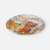 Assiettes En Carton Bande de bière (Angle)