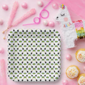 Assiettes En Carton Bande dessinée Rétro Boom Bang Bombes amusant colo (Fête)