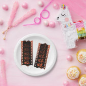 Assiettes En Carton Bande film négative (Fête)