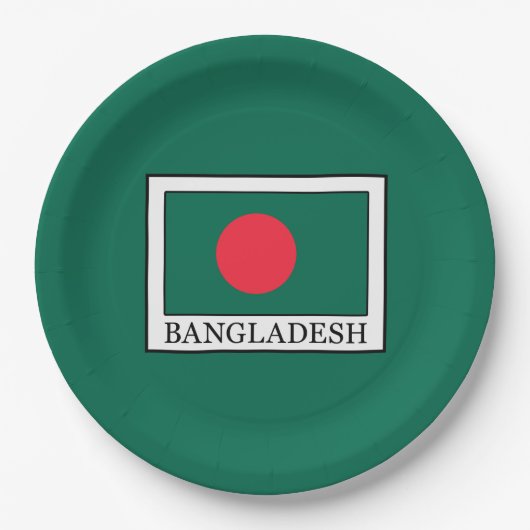 Assiettes En Carton Bangladesh (Devant)