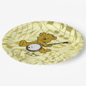 ASSIETTES EN CARTON BANJO BEAR- (Angle)