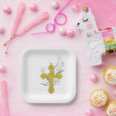 Assiettes En Carton Baptême (Fête)