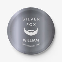 Barbe d'anniversaire de renard argent hommes gars 