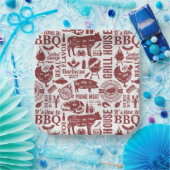 Assiettes En Carton Barbecue Bbq Grilling (Fête)