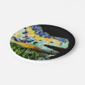 Assiettes En Carton Barcelone, Gaudi - lézard, Espagne (partie (Angle)