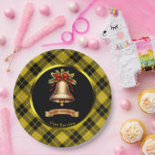 Assiettes En Carton Barclay Tartan Noël personnalisé (Fête)