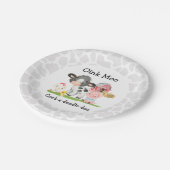 Assiettes En Carton Barnyard Birthday Plate Oink Moo Cockadoodledoo (Angle)