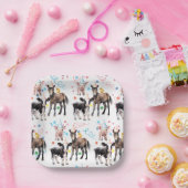 Assiettes En Carton Barnyard Farm Animaux 1er anniversaire (Fête)