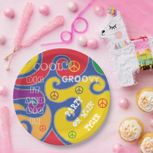 Assiettes En Carton Barre BM ou plaque en papier Super Bat mitzvah (Fête)