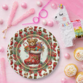 Assiettes En Carton Bas de Noël (Fête)