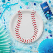 Assiettes En Carton Base-ball (Fête)
