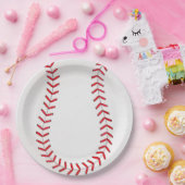 Assiettes En Carton Base-ball (Fête)