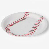Assiettes En Carton Base-ball (Angle)
