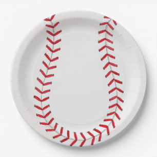 Assiettes En Carton Base-ball
