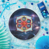 Assiettes En Carton Base Chakra (Fête)