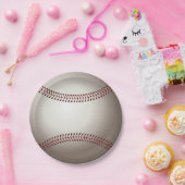 Assiettes En Carton Baseball (Fête)