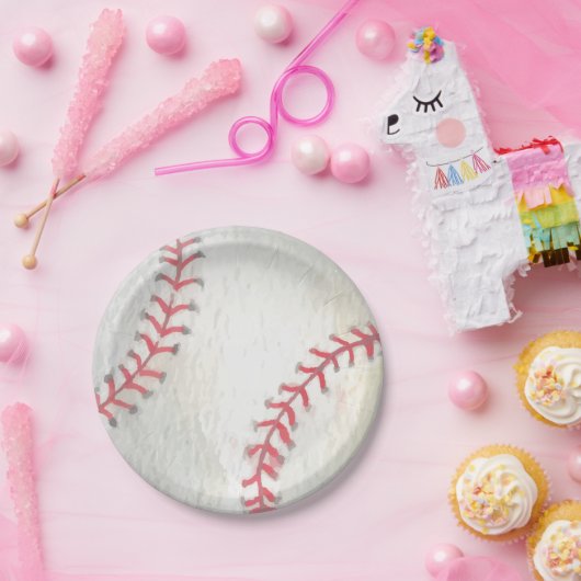 Assiettes En Carton Baseball Paper Plate (Fête)