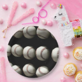 Assiettes En Carton Baseballs (Fête)