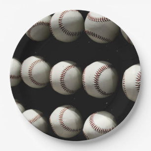 Assiettes En Carton Baseballs