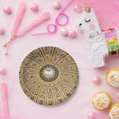 Assiettes En Carton Basilique Saint-Pierre Dôme - Vatican, Rome, Itali (Fête)