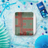 Assiettes En Carton Basket-ball 110 (Fête)