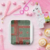 Assiettes En Carton Basket-ball 110 (Fête)