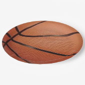 Assiettes En Carton Basket-ball Design Papier Plaque (Angle)