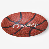 Assiettes En Carton Basket-ball personnalisé (Angle)