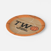 Assiettes En Carton Basketball 2e anniversaire (Angle)