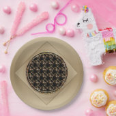 Assiettes En Carton Bat Chinese Symbol Paper Plates (Fête)