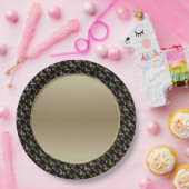 Assiettes En Carton Bat Chinese Symbol Paper Plates (Fête)