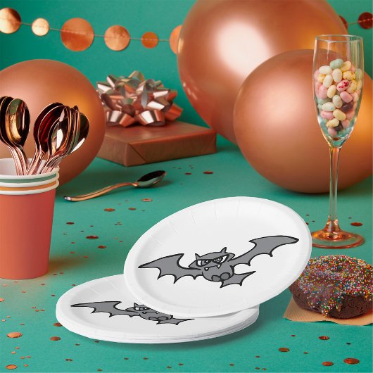 Assiettes En Carton Bat malin