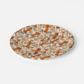 Assiettes En Carton Bataille d'échecs (Angle)