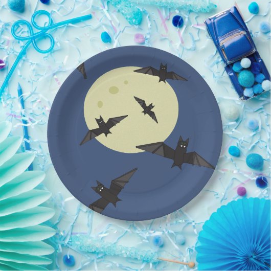 Assiettes En Carton Bataille volant dans la lune (Fête)