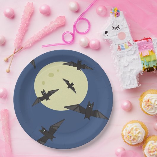 Assiettes En Carton Bataille volant dans la lune (Fête)