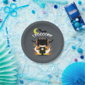 Assiettes En Carton Batcycle Chibi Batman (Fête)
