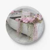 Assiettes En Carton Bateau de rangée (Devant)