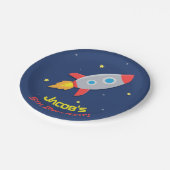 Assiettes En Carton Bateau de Rocket dans des approvisionnements de (Angle)