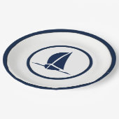 Assiettes En Carton Bateaux (Angle)