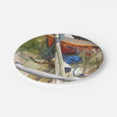 ASSIETTES EN CARTON BATEAUX (Angle)