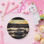 Assiettes En Carton Bateaux Ballard (Fête)