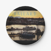 Assiettes En Carton Bateaux Ballard (Devant)