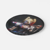 Assiettes En Carton Batman Arkham Knight | Harley Quinn avec chauve-so (Angle)