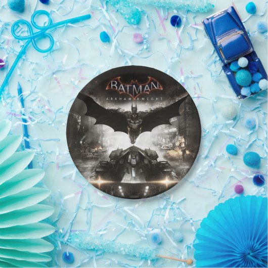 Assiettes En Carton Batman Arkham Knight Key Art (Fête)