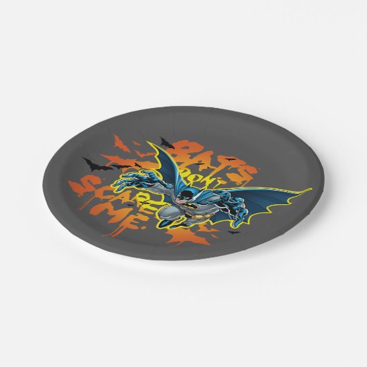Assiettes En Carton Batman | Bats Don't Scare Me (Angle)