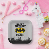 Assiettes En Carton Batman - Gotham City | Anniversaire (Fête)