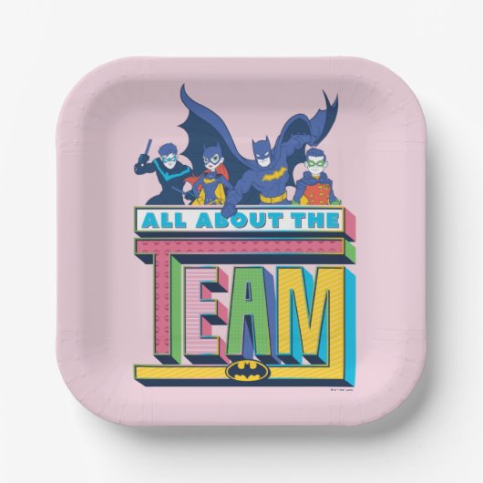Assiettes En Carton Batman | Tout Sur L'Équipe (Recto)