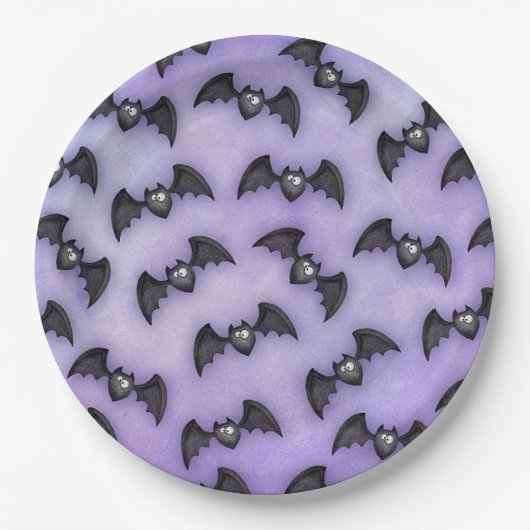 Assiettes En Carton Batty (Devant)