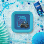 Assiettes En Carton Batwheel™ Buff - Le Camion Bat (Fête)