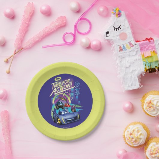 Assiettes En Carton Batwheel™ - Il est temps d'agir (Fête)